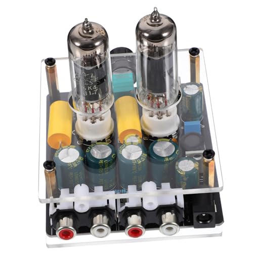 PartyKindom Röhrenvorverstärker DIY Phono Vorverstärker für Plattenspieler HiFi Audio Verstärker Kompakte Tube Preamp Platine für Heimkino und Lautsprechersysteme