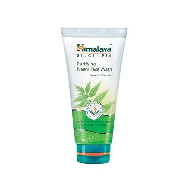 Himalaya Herbals Purifying Neem Face Wash, 2x150ml (Saver pack)