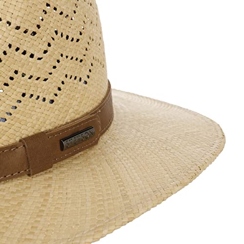 Stetson Vendrico Traveller Panama Hat Men/Women Nature 7 1/4-7 3/8 #TOP4