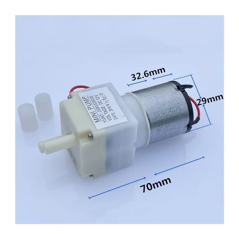 Pompe à eau 12V 1.6LPM mini pompe de succion à diaphragme IDGTTLDF