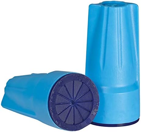 King Safety Products 62325 King Innovation 15PK BLU Wire Connector, 15 pk, Blue