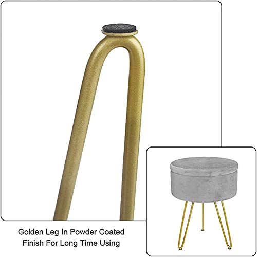 Silla de tocador verde con espacio interior para organizar dormitorios pequeños 6