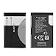BL-5C Akku，1020mAh Li-Ion Ersatzakku für Nokia 1100 1600 2310 3100 3110 3120 5030 6030 6230 6270 6600 N70 und DIGITRADIO 1/2,TECHNIRADIO 6/RDR,wiederaufladbare Akku kompatibel mit Haushaltsradio. (1)