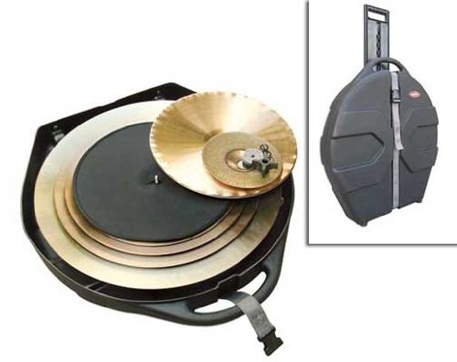 SKB ATA 24 Cymbal Vault with Handle and Wheels