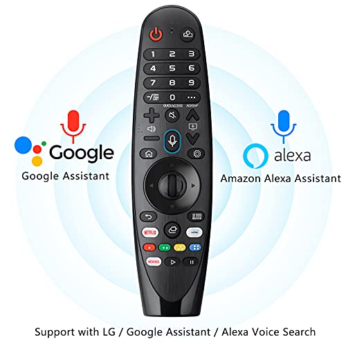 Voice Magic Remote Akb75855501 For Lg An-Mr20Ga An-Mr19Ba Smart Tv Magic Remote Replacement, With Pointer Function #TOP4