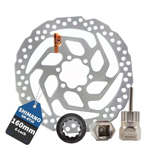 Shimano Bremsscheibe SM-RT26 160mm 6-Loch Modell 2022 mit MSZweirad...