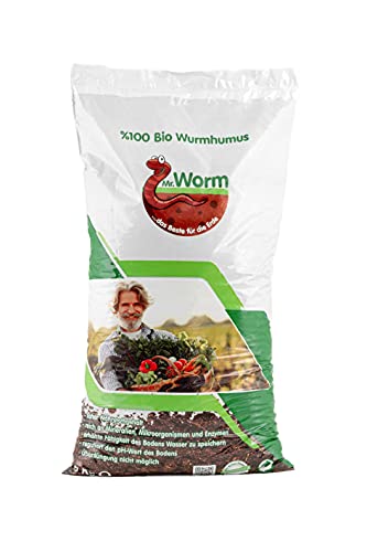 Mr. Worm organischer Bio Dünger, Wurmhumus, Universaldünger m. Langzeitwirkung, Pflanzendünger f....
