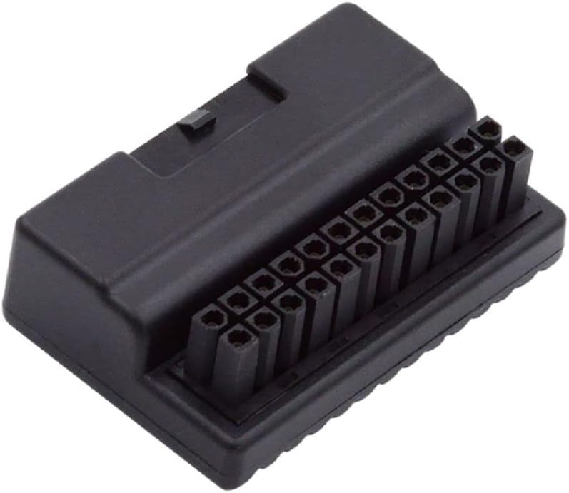 Buy Cablecc Overmold 90 Degree ATX 24Pin Female to 24pin Male Power