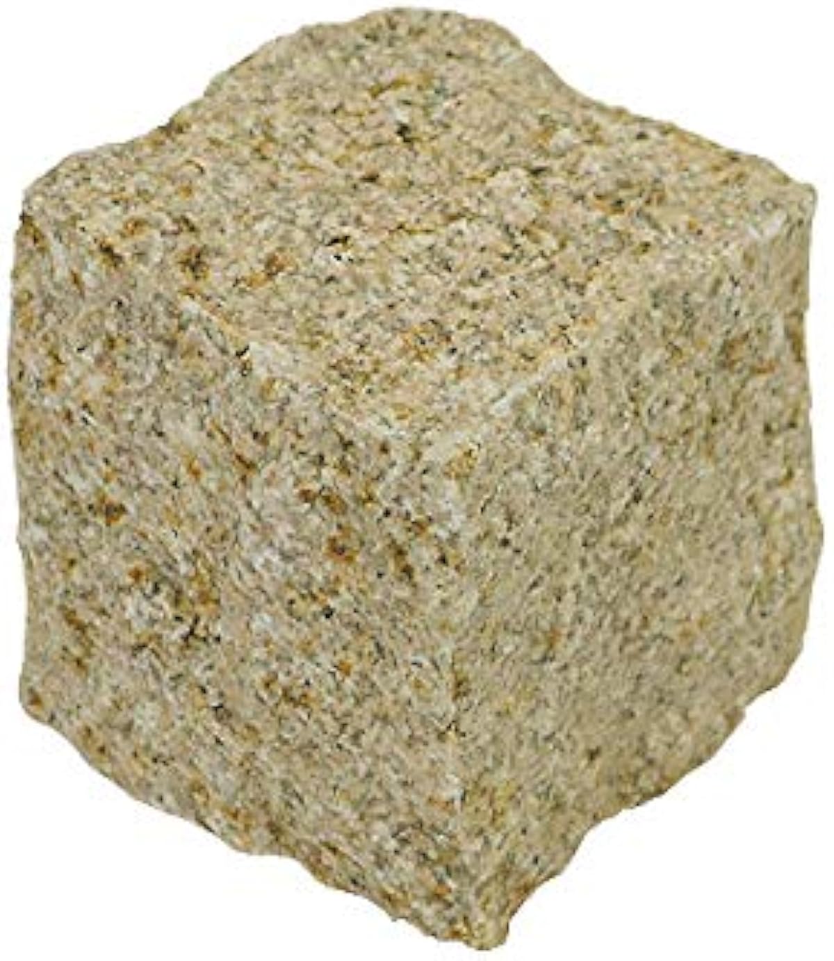 クリアランス売り出し 選べる3カラー 御影石 ピンコロ石 天然 約幅100 奥行100 高さ100mm 割肌 50個 セット ミカゲ ピンコロ 敷石 敷材 石材 床材 天然石 花崗岩 花壇 縁 庭 駐車場 玄関 置き石 仕切り 庭石 一丁掛け 1丁掛け スクエア Diy Mikagep イエロー 50