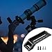 Hjdlhx Astronomical Telescope Handle Bar Equatorial Mount Accessory Narrow Track Guide Sturdy Mount Bracket, Black