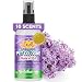 Natural Pet Cologne | Cat & Dog Deodorant and Scented Perfume Body Spray | Clean and Fresh Scent | Natural Deodorizing & Conditioning Qualities | Made in USA - 1 Bottle 4oz (120ml) (Lilac)