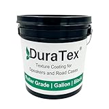 DuraTex® Roller Grade Gallon - Texture Coating for Speaker Cabinets, Road Cases, Metal, and Wood. Durable, water-based finish, scuff-resistant, and long-lasting protection. (Black Gallon)