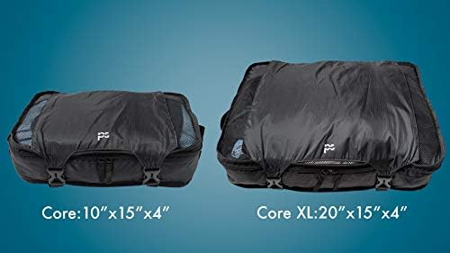 Compression Packing Cube Set - Perfect for Travel Carry-on and Packing Light 2 Compression Packing Cube Set - Perfect for Travel Carry-on and Packing Light