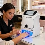 Electric Mini Nail Art Printer, 4800dpi APP Control Nail Printing, Automatically Recognize Nail Shape,Fast Drawing...