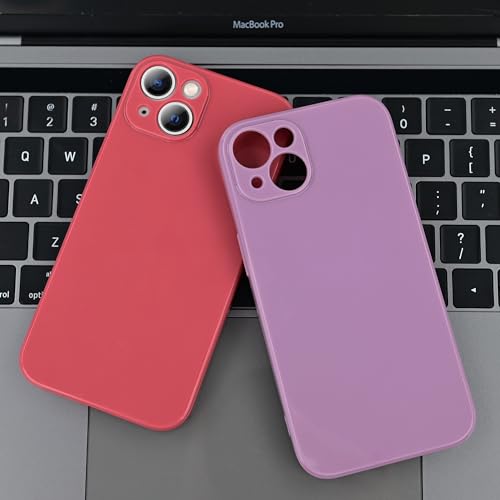 Coque iPhone 15 Plus fine et ultra légère en TPU rouge protecteur - 2