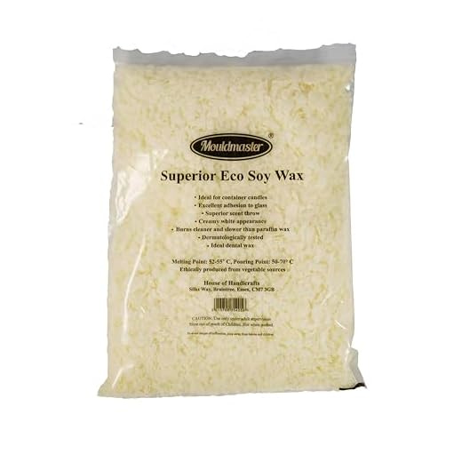 Moldmaster Cire de soja Blanc 2 kg