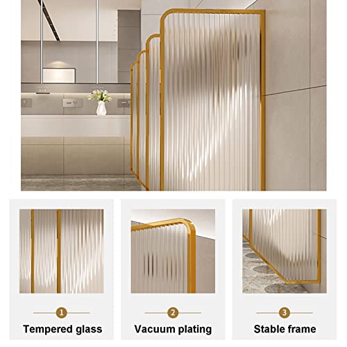 Mamparas divisorias para urinarios de pared con diseño compacto para baños públicos 4