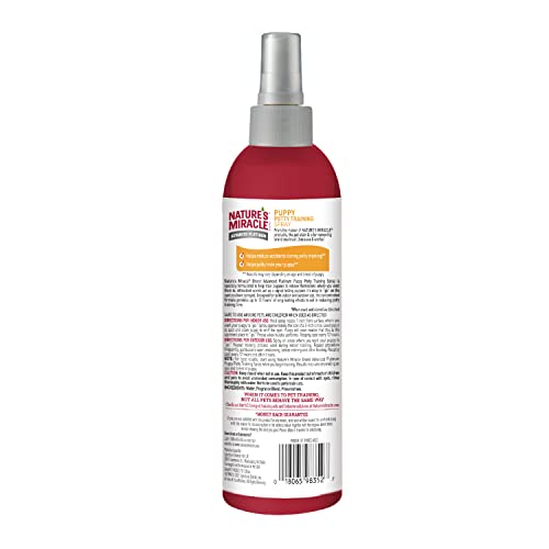 Image of Nature's Miracle Advanced Platinum Puppy Potty Training Spray, 8 oz