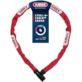 ABUS Candado de Cadena Steel-O-Chain 4804K, Rojo