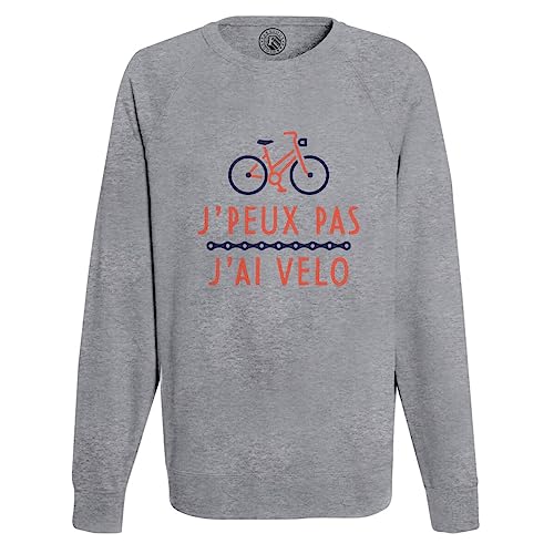 Sweat J'Peux Pas J'Ai Vélo Cyclisme Homme Cadeau Idéal VTT Route
