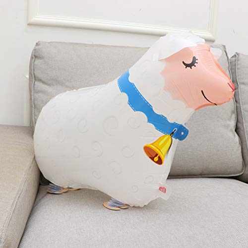 Abaodam Walking Sheep Balloons Aluminum Foil Pet Air Balloons Decoration Party Prop Animal Air Walkers For Kids Children For Party Balloons Decortion #TOP1