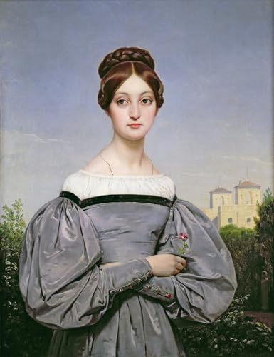 Arte en lienzo exclusivo de Louise Vernet: acabado artístico de alta calidad 60x90cm