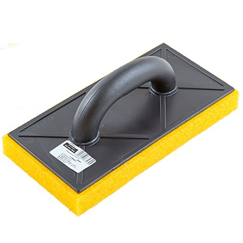 Toolty Éponge flottante en PVC - 280 x 140 mm - Éponge grattée - pour brique, béton, stuc, carrelage et papier peint - TLTY-3430 Cover