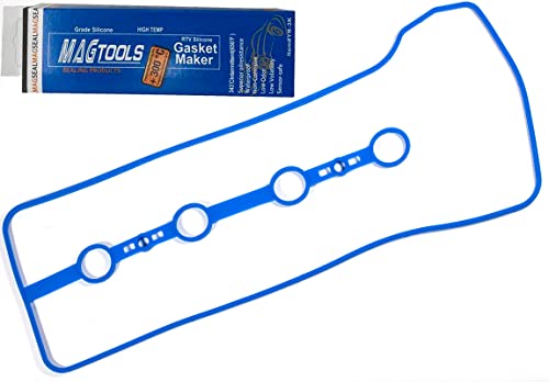 Vs50530R 2001-2012 Compatible With Pontiac Vibe Scion Tc Xb Toyota Camry Corolla Highlander Matrix Rav4 Valve Cover Gasket & High Temperature(650º F) Gasket Maker 2.0L 2.4L L4 2Azfe 1Azfe Vs50362 #TOP26