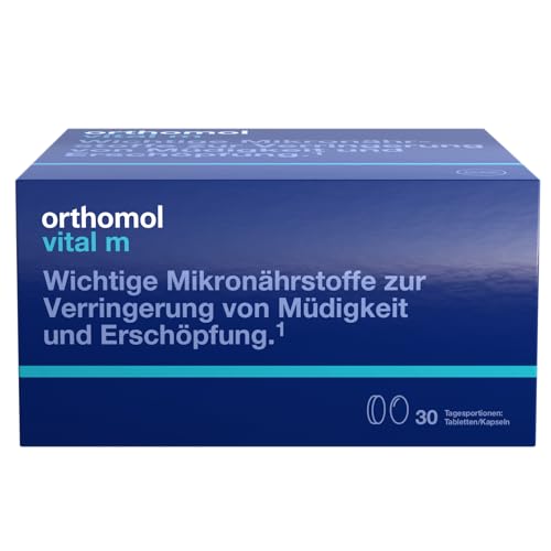 Orthomol Vital m - Mikronährstoffe für Männer - bei Müdigkeit - mit...