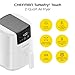 CHEFMAN 2 Qt Mini Air Fryer – Digital Space-Saving Compact Air Fryer with Nonstick and Dishwasher Safe Basket, Quick & Easy Meals in Minutes, Features Digital Timer and Shake Reminder – White