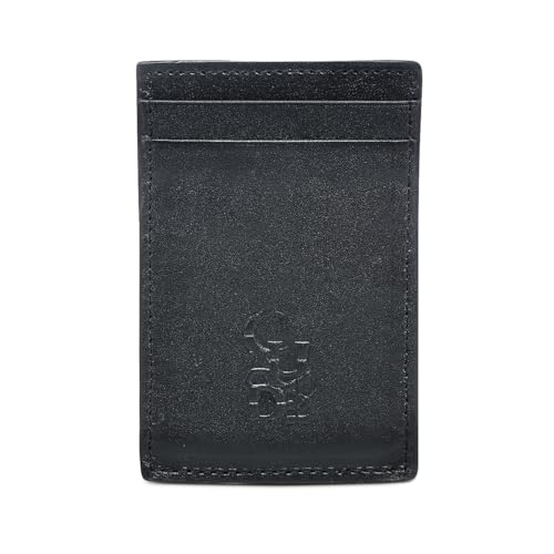 Cuadra Wallet for Men in Genuine Stingray Leather Black (Blue)4