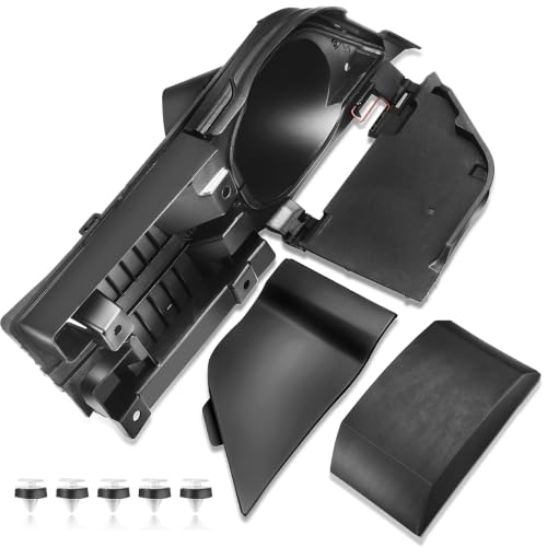 Fuel Filler Door Housing Assembly with w/Black Painted Cover