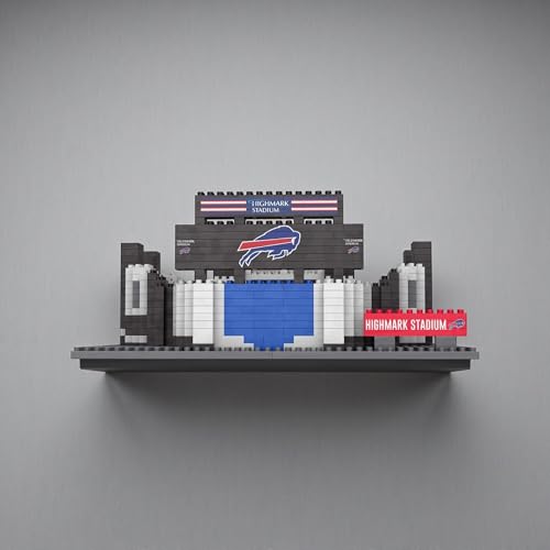 Image of FOCO NFL Unisex-Adult NFL Team Construction Blocks 3D Mini BRXLZ Stadium
