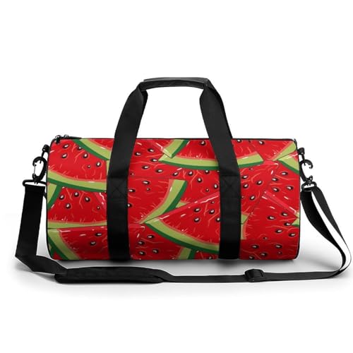 Sac de gym pastèque spacieux pour organiser facilement vos affaires de sport et voyage