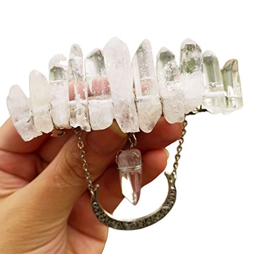 seluluory Barrette de Quartz en Cristal Brut coloré Cover