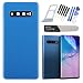 Produktbild HYYT Ersatz-Akkudeckel für Samsung Galaxy S10 Plus SM-G975F SM-G975U 2019, 6,4 Zoll (16,3 cm), mit Kameralinse + Werkzeug (blau)