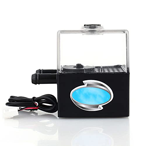KIMISS Sc 300t 12v Dc, Pompa Pompa Serbatoio per Pc CPU Liquido Adattatori USB Kit Acqua Ultra Silenziosa Mini USB Femmina a Raffreddamento