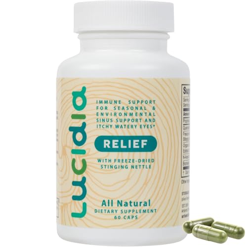 AT ARTEMIS THERAPEUTICS Lucidia Quercetin with NAC, Bromelain, Reishi & Stinging Nettle - Immune Support & Seasonal Wellness - Practitioner Formulated, Non-Drowsy Supplement, 60 Capsules