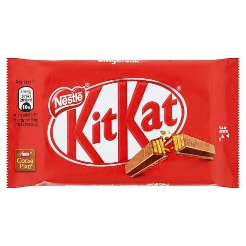 kit kat british - Nestle Kit Kat Bar 4 Finger England (24 Pack)