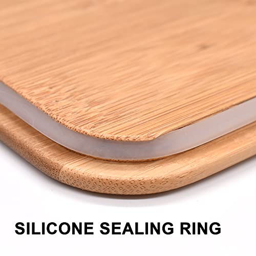 Faivica 1000Ml Bento Box, Lunch Containers,Japanese Lunch/Food Boxes, For Adults, Men&Women,With Divider,With Nylon Sealing Strap Embed Cutlery,Chopstick,Bpa Free,Bamboo Lid,Microwave Safe (Black) #TOP6