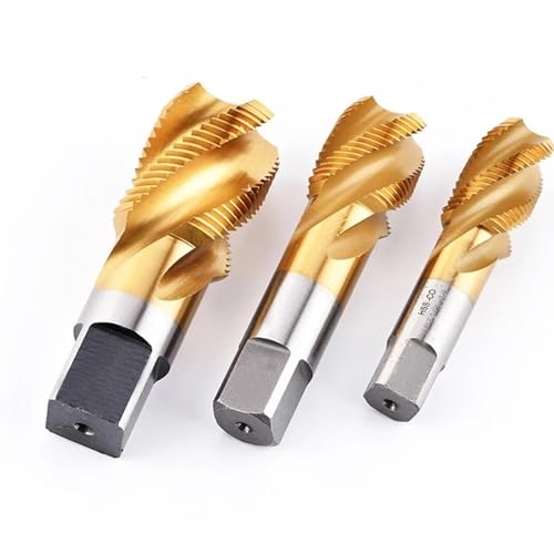 Foret à tarauder hélice M35 pour filetages étanches de tuyauterie inox ZG1/16