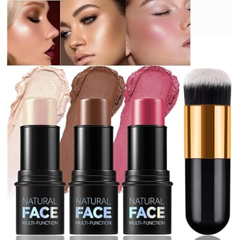 MKNZOME 3-in-1 Highlighter Makeup Stick Cover