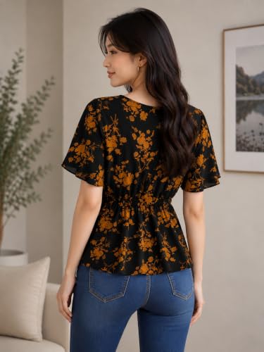 Image of Womens and Girls top Cotton Blend| Women Stylish Western Tops| Casual Regular Fit Fashion Top