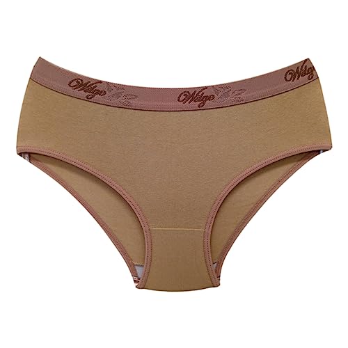 3 Calcinhas Adolescente Tanga Cotton Menina Moça Cós Cintura Tamanho:M;Cor:Sortidos