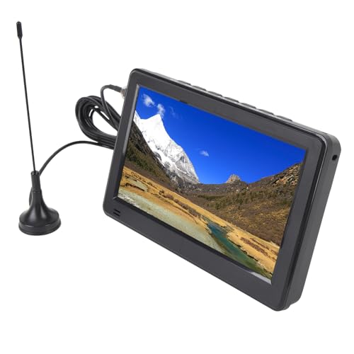 6 -Zoll -tragbares Fernseher mit Antenne,TV -LCD -Monitors 1080p,...