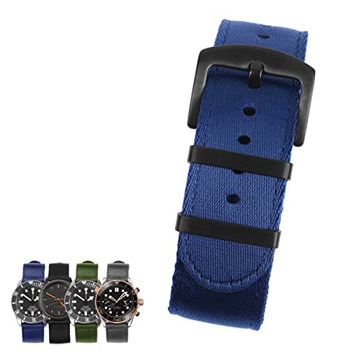 Bracelet en nylon nato souple 22 mm - Fini les bracelets lourds qui coupent la circulation
