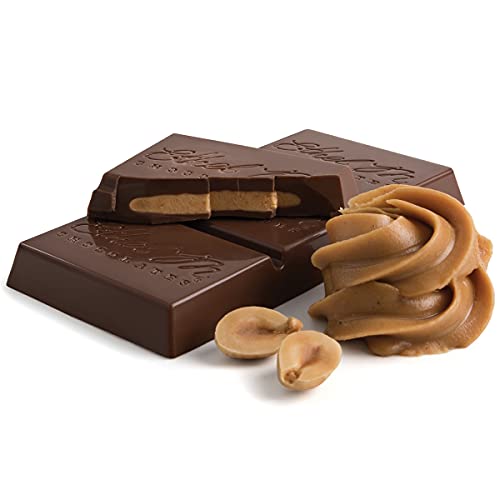 Ethel M Chocolates 8 Piece Premium Milk Chocolate Peanut Butter Bars - Perfect Sweet & Salty Blend Of Peanut Butter And Milk Chocolate #TOP2