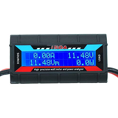 150A Watt Meter Power Analyzer High Precision RC with Digital LCD Screen