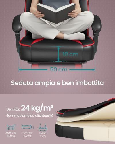 Sedia da Ufficio - Sedia gaming - Immagine 3