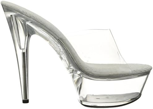 Ellie Shoes Women's 609-vanity, Clear, 9 M US | Image 5